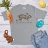 Mens Easter Bunny T Shirts Funny Bunny Tees for Guys Easter Tees for Men(Light Heather Grey – Chocolate Eggs)