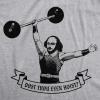 Mens Fitness Tank Dost Thou Even Hoist Tanktop Funny Workout Gym Shirt(Light Heather Grey – Thou Hoist)