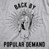 Mens Funny Jesus T Shirts Religious Tees with Funny Sayings Easter Tees for Guys(Light Heather Grey – Popular Demand)