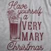 Mens Have Yourself A Very Mary Christmas T Shirt Funny Xmas Bloody Mary Drinking Tee for Guys(Light Heather Grey – Mary)
