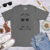 Mens Hip Hop and You Dont Stop T Shirt Funny Easter Gift for Adult Sarcastic(Dark Heather Grey)