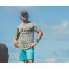 Mens I Like Fishing and Maybe 3 People T Shirt Funny Hunting Graphic Gift Dad(Heather Navy)