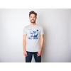 Mens I Love A Good Pole Dance T Shirt Funny Fishing Tee for Fisherman Gift Guys(Light Heather Grey)