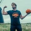 Mens Let’s Get Jacked T Shirt Funny Halloween Pumpkin Jack-o-Lantern Graphic Tee(Heather Black)