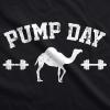 Mens Pump Day Funny Camel Hump Day Workout Sleeveless Fitness Tank Top(Black)