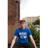 Mens Sharks Will Kill You Funny T Shirt Sarcasm Novelty Offensive Tee for Guys(Heather Red)