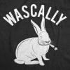 Mens Wascally Rabbit T Shirt Funny Easter Bunny Cartoon Graphic Tee
