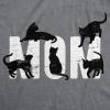 Womens Dog Mom and Cat Mom Funny T Shirts Cute Pet Tees for Women with Cats or Dogs(Dark Heather Grey – Cat Mom V2)
