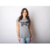 Womens Dog Mom and Cat Mom Funny T Shirts Cute Pet Tees for Women with Cats or Dogs(Dark Heather Grey – Lab Mom)