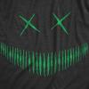 Womens Spooky and Funny Pumpkin Face Tees Halloween Jack O Lantern Tees for Womens(Heather Black – Zach)