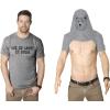 Ask Me About My Corgi T Shirt Funny Dog Flip Puppy Lover Owner Costume Graphic(Light Heather Grey)