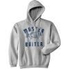 Crazy Dog T-Shirts Fishing Hoodies Funny and Sarcastic Unisex Hooded Sweatshirts for Fishermen(Heather Grey – Master Baiter)