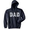 Crazy Dog T-Shirts Fishing Hoodies Funny and Sarcastic Unisex Hooded Sweatshirts for Fishermen(Navy – Dad Fishing)