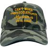 Crazy Dog T-Shirts Funny Fishing Hats Hilarious Fish Graphic Caps(Camo – My Arm is in a Cast)