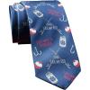 Crazy Dog T-Shirts Funny Sports Ties for Men Novelty Graphic Ties for Golf Fishing and Exercise Guys(Jerk Rod)