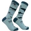 Crazy Dog T-Shirts Men’s Shark Socks Funny Sarcastic Shark Week Graphic Footwear for Men(Help Me Shark)