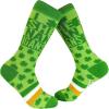 Crazy Dog T-Shirts Womens I Clover Shenanigans Socks Funny Saint St Patricks Day Irish Footwear