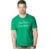 Dear Santa I Can Explain T Shirt Funny Christmas Holiday Stocking Stuffer Xmas(Green)