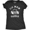 Funny Mom T Shirts Sarcastic Mothers Day Tees for The Best Mom Ever(Heather Black – Half Mom)