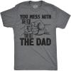 Dark Heather Grey - Mess With Kid