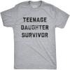 Light Heather Grey - Teenage Daughter Survivor
