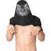 Mens Ask Me About My Kitty Funny Kitten Crazy Cat Lover Flip Up T Shirt(Black)