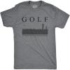Mens Golf The Classy Way to Avoid Responsibility T Shirt Funny Golfing Golfer Gift Novelty Tee(Dark Grey)