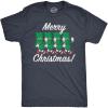 Mens Merry Christmas T Shirt Funny Retro Xmas Dollar Bills Cash Money Joke Tee for Guys