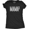 Womens Mama Squared Cubed T Shirts Funny Mom of Two Three or Four Tees for Mothers Day(Heather Black – Mama Cubed)