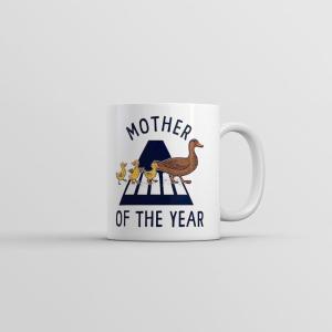 Crazy Dog T-Shirts Worlds Okayest Mom Funny Family Mothers Day Ceramic Coffee Drinking Mug 11oz Cup(Mother of the Year)