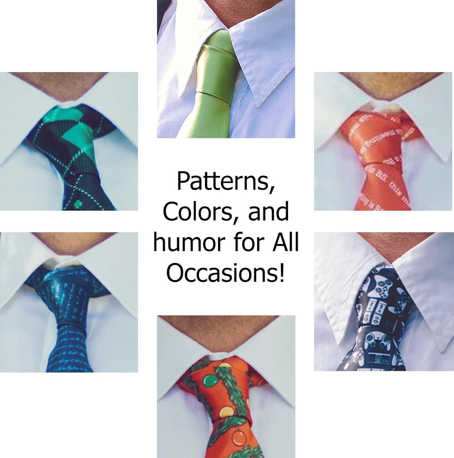 imageCrazy Dog TShirts Bacon Tie for Men Funny Novelty Graphic Bacon Print Design Soft Polyester Necktie Gift for Food Lovers Breakfast Enthusiasts and Office Humor Accessory