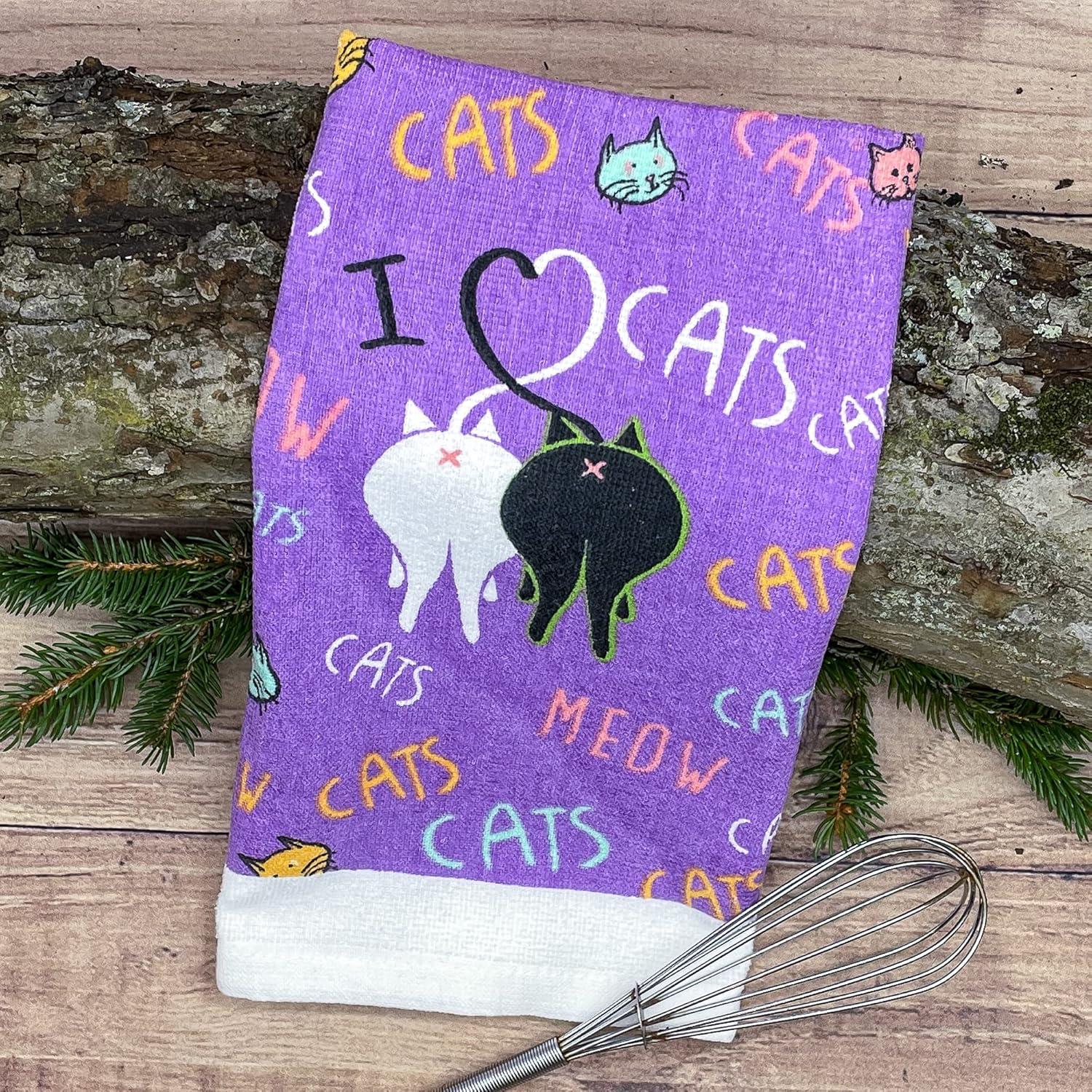 imageCrazy Dog TShirts Easily Distracted by Dogs Funny Puppy Pet Lovers Tea TowelCat Lady
