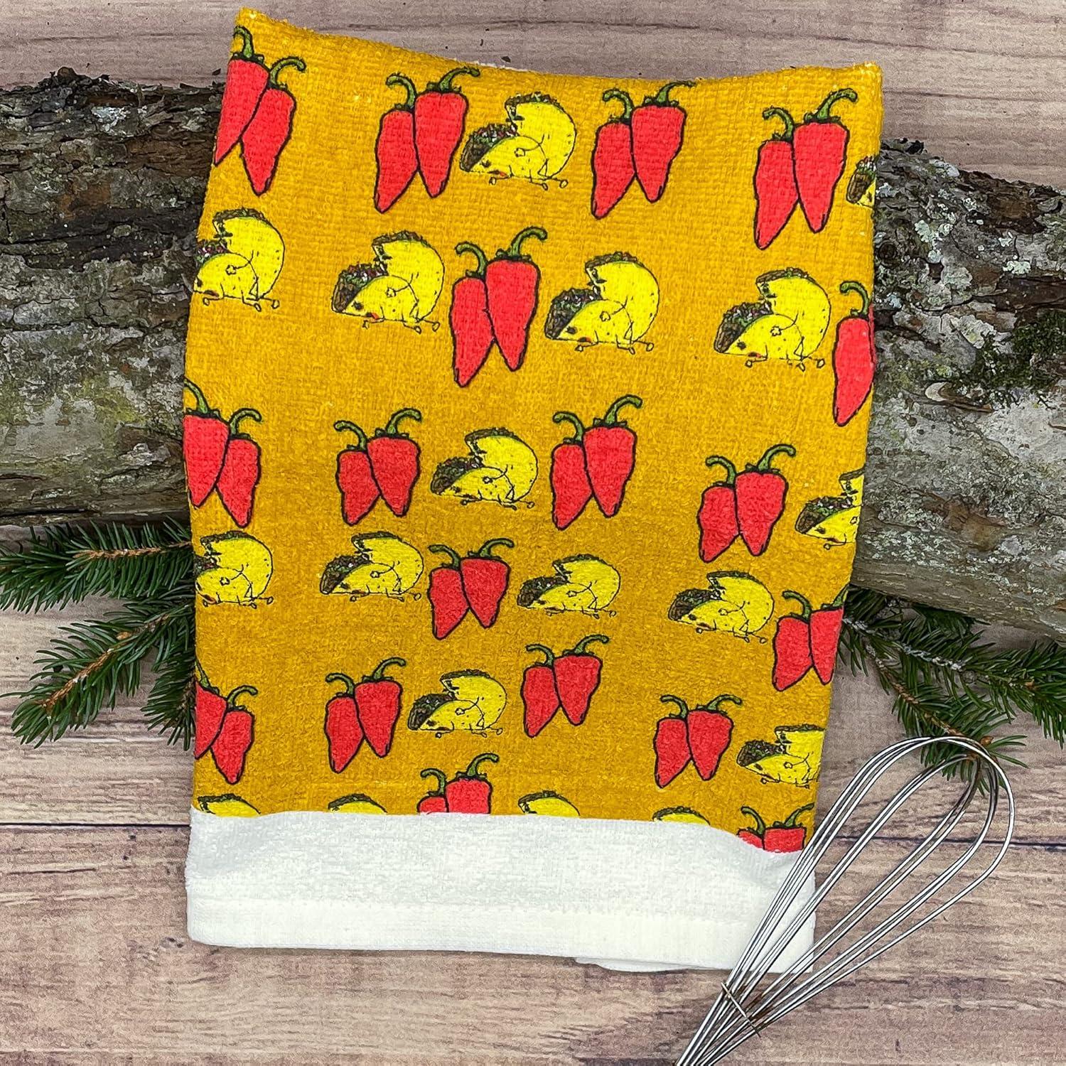 imageCrazy Dog TShirts Fitness Taco Funny Eating Mexican Food Exercise Tea TowelTaco Dirty to Me