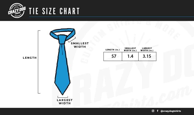 imageCrazy Dog TShirts Funny Ties for Dad Hilarious Graphic Neckties for Fathers Day Cool Dad TiesPapa Wolf