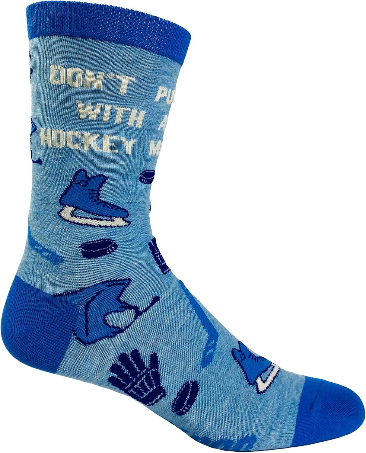 imageCrazy Dog TShirts Funny Womens Socks with Sarcastic Sayings and Cool Designs for GirlsBlue
