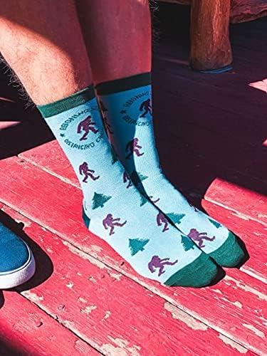 imageCrazy Dog TShirts Mens Sarcastic Socks Funny Crew Footwear for AdultsDistancing Champ