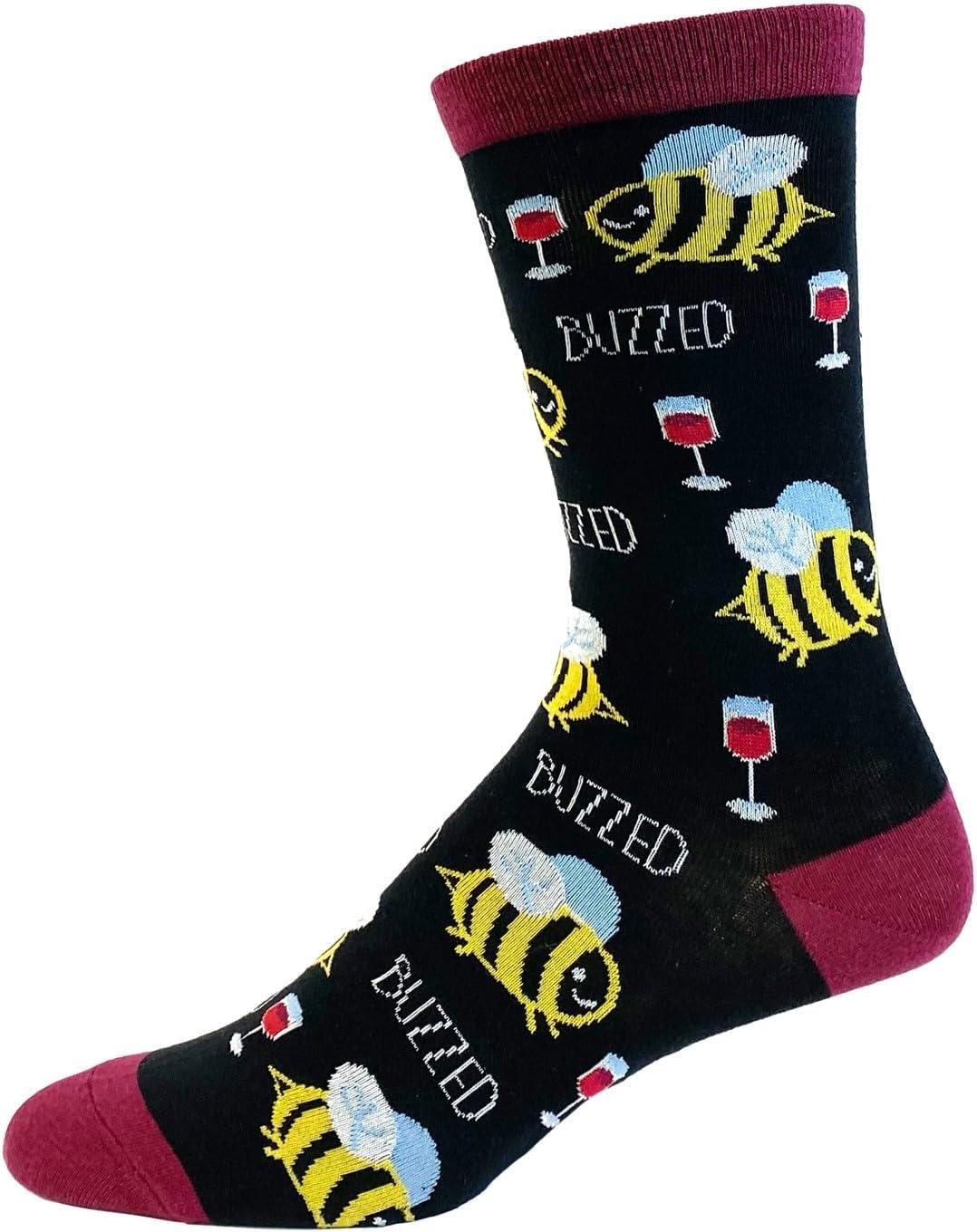 imageCrazy Dog TShirts Womens Animal Socks Cute Funny Socks with Fun Animals and Sarcastic SayingsBuzzed