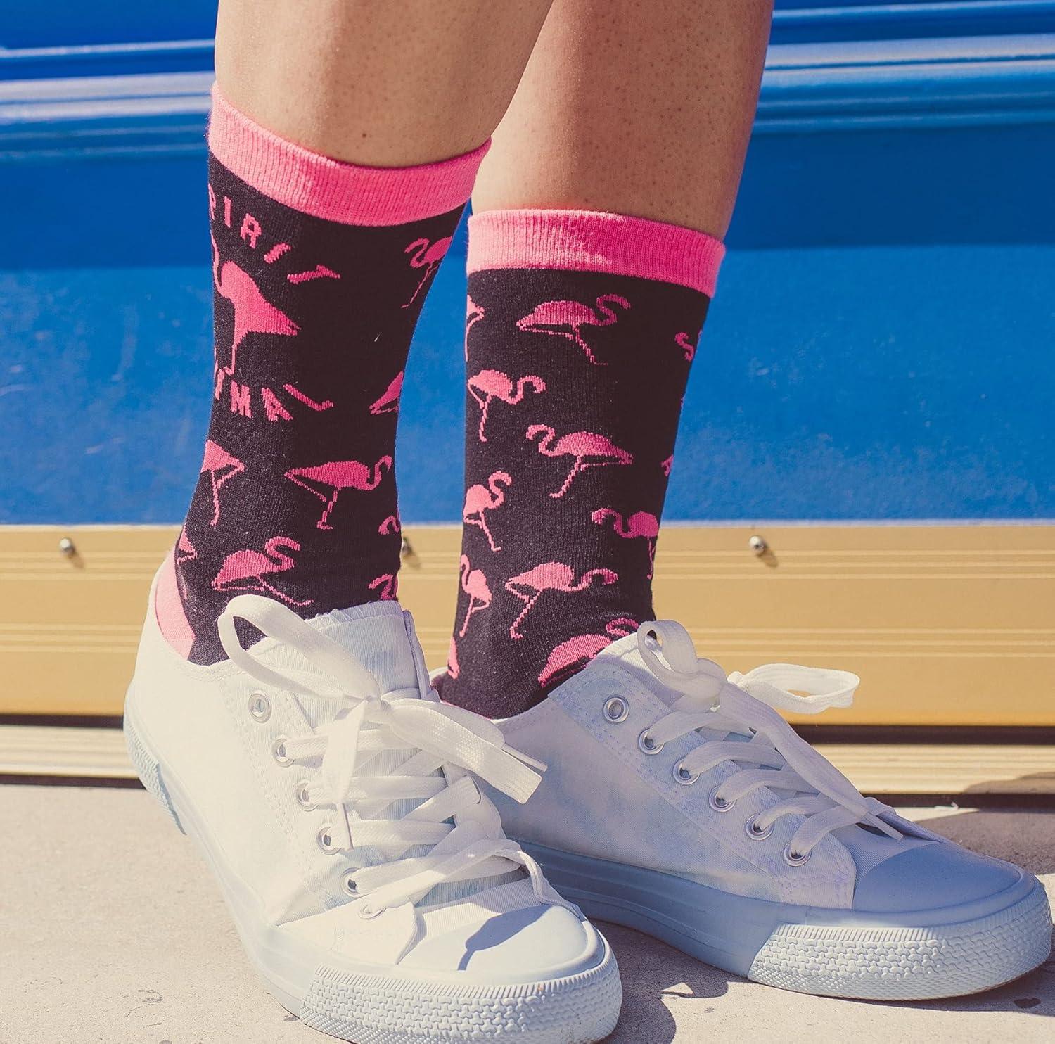 imageCrazy Dog TShirts Womens Animal Socks Cute Funny Socks with Fun Animals and Sarcastic SayingsSpirit Animal