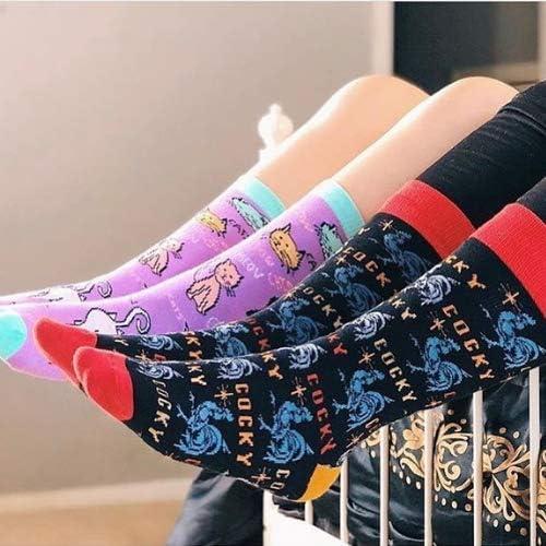 imageCrazy Dog TShirts Womens Cat Lady Sock Funny Novelty Cute Pet Face Cool Kitty Funky 90s