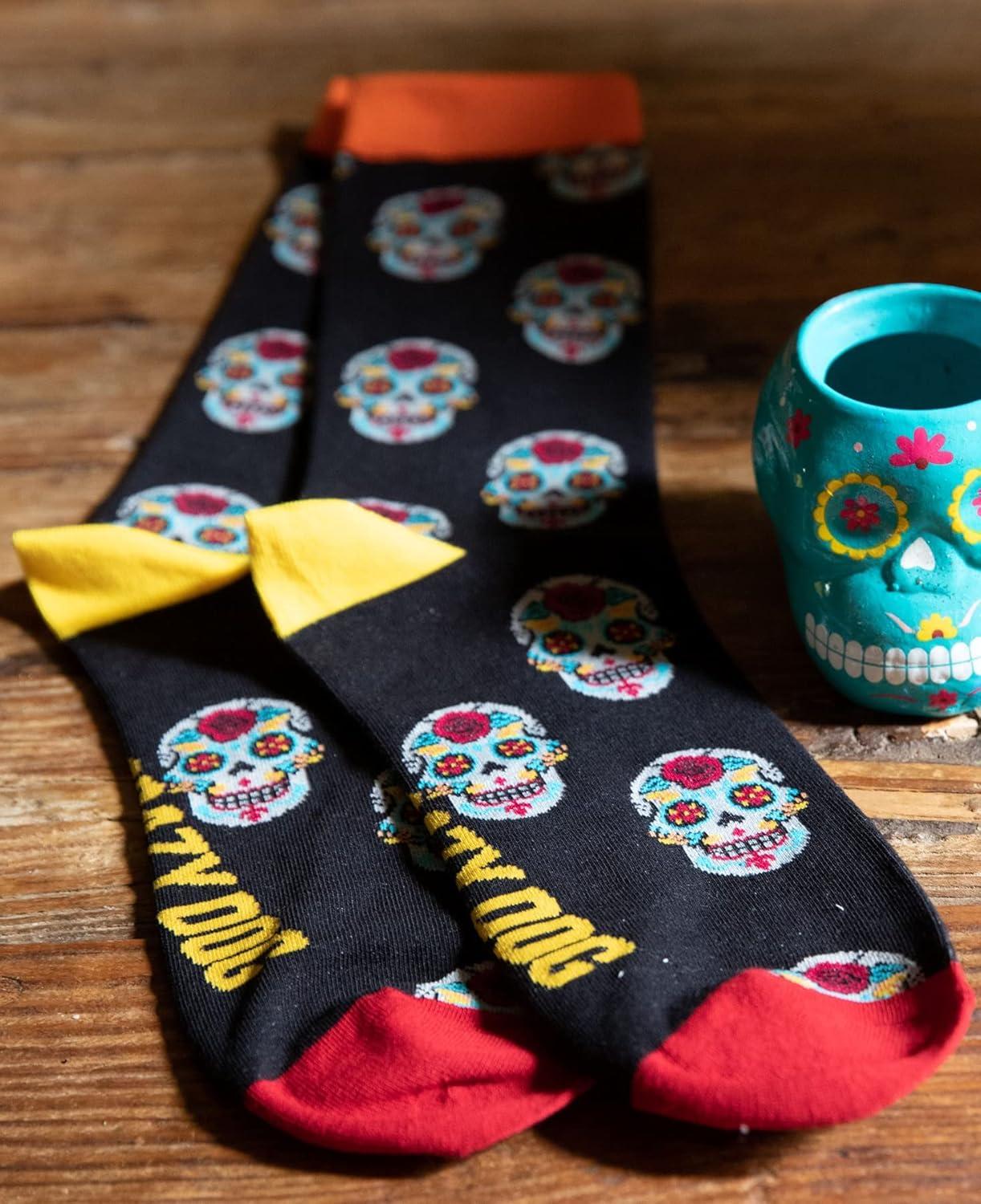 imageCrazy Dog TShirts Womens Cute Mismatched Socks With Funny Cute Graphics For LadiesBlack