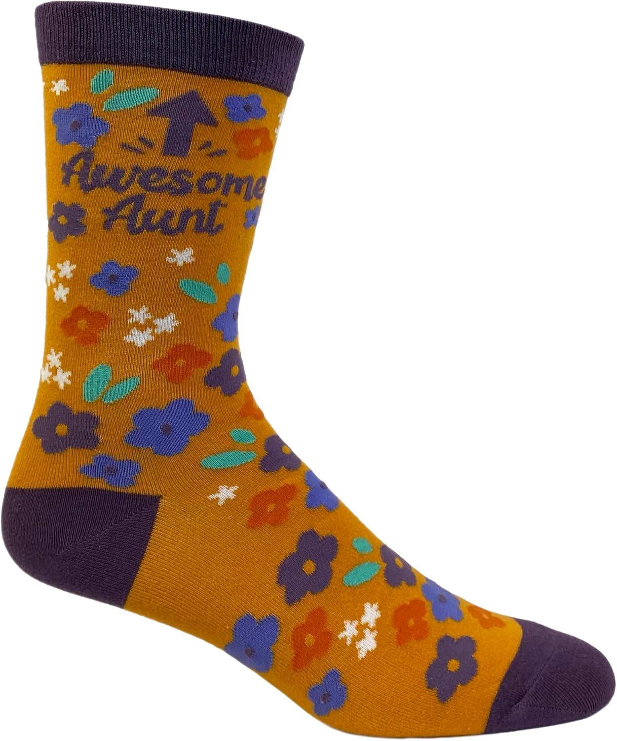 imageCrazy Dog TShirts Womens Cute Mismatched Socks With Funny Cute Graphics For LadiesMulti