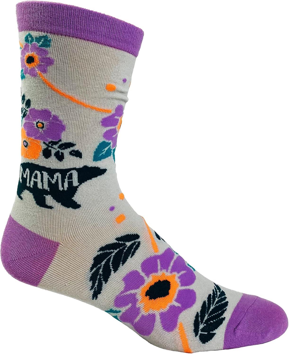 imageCrazy Dog TShirts Womens Cute Mismatched Socks With Funny Cute Graphics For LadiesPink