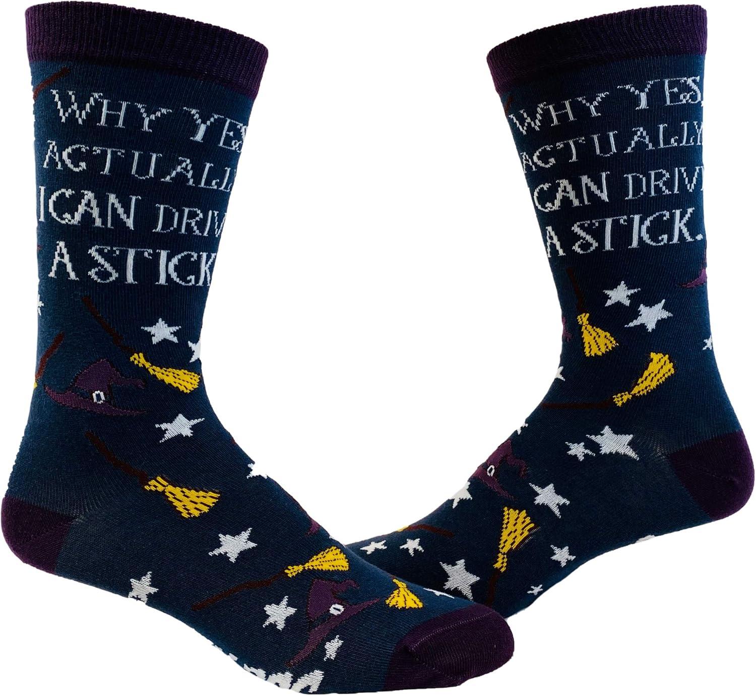 imageCrazy Dog TShirts Womens Halloween Sock Bundle Funny 6 Pack of Spooky October Girls Footwear
