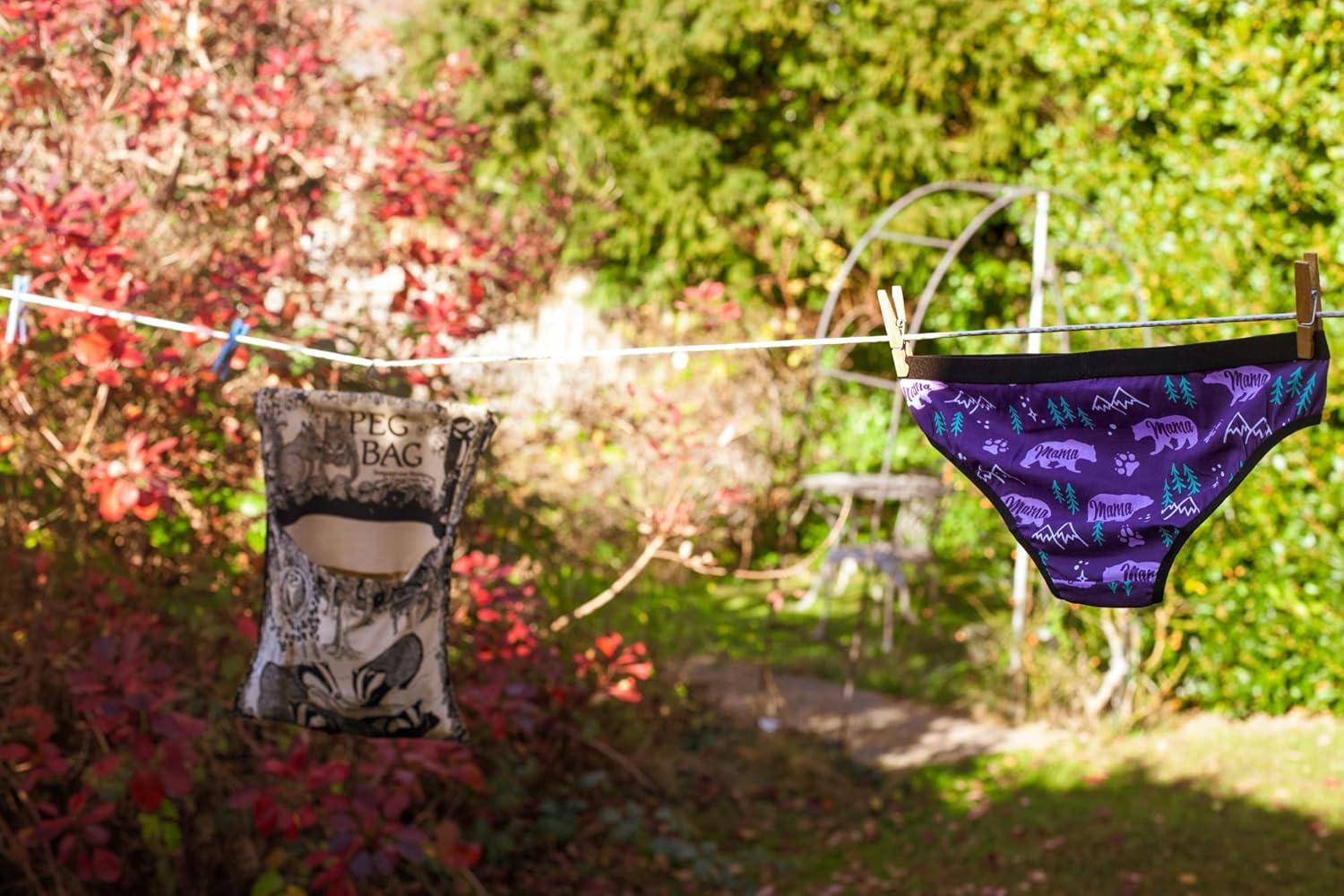 imageCrazy Dog TShirts Womens Mama Bear Panties Cute Sexy Print Wild Animal Underwear for MomPurple