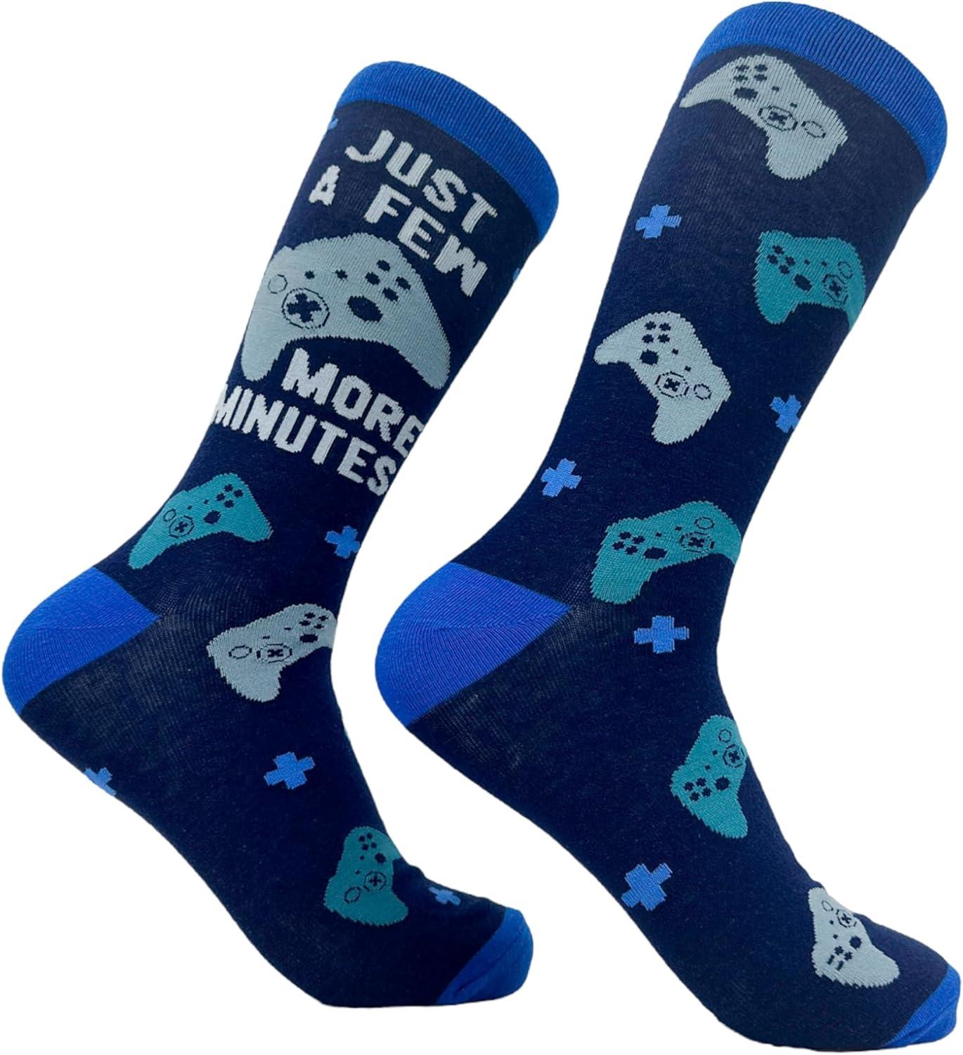 imageMens Gamer Socks Funny Footware for Video Game PlayersVideo Game 4 Pack