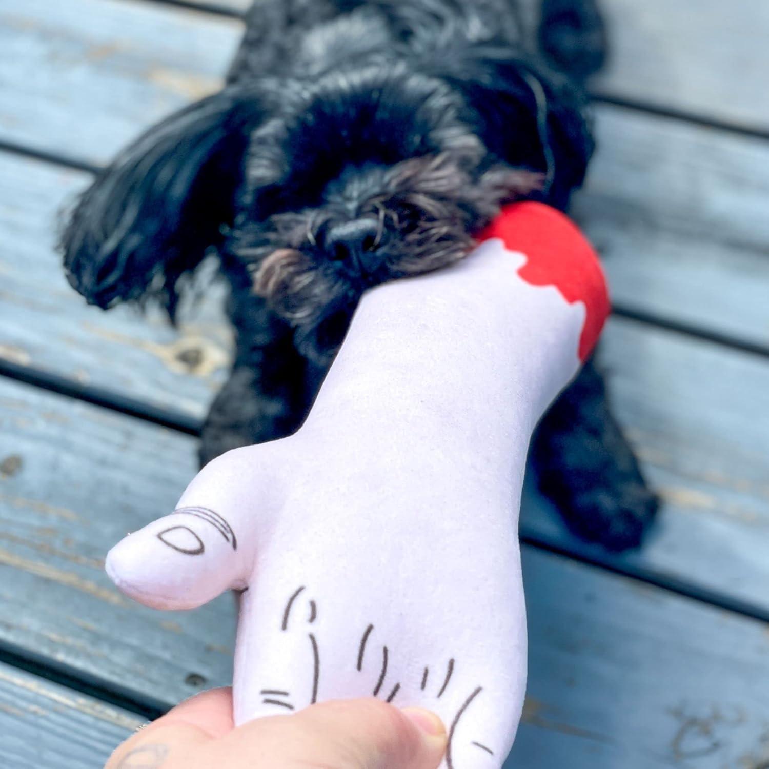 imageUFO and Aliens Dog Toy Funny Flying Saucer Stuffed Chew Toy with Hidden Treat Holes and Removable Aliens Rip and Reveal Interactive ChewArm