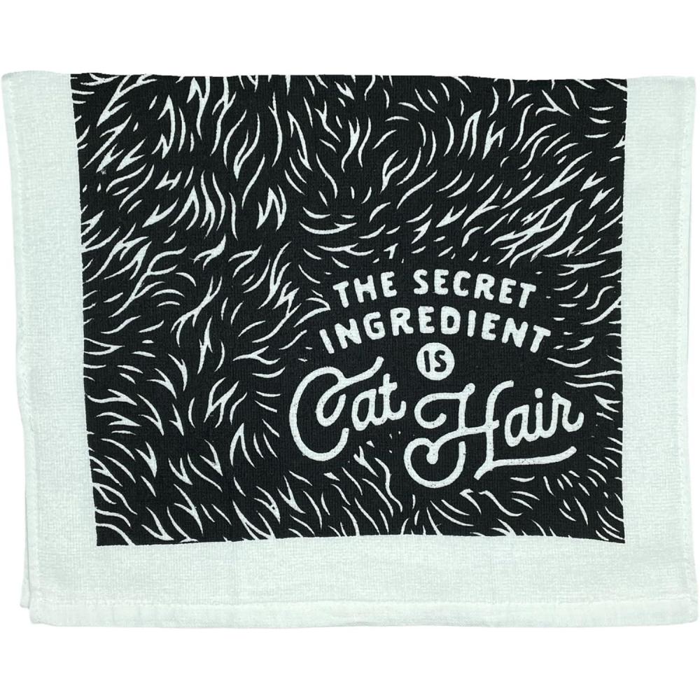 imageCrazy Dog TShirts Easily Distracted by Dogs Funny Puppy Pet Lovers Tea TowelSecret Ingrediant Cat Hair