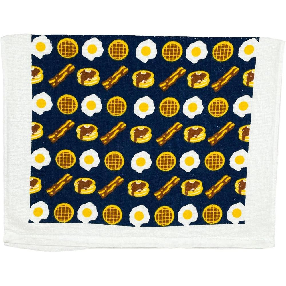 imageCrazy Dog TShirts If I Have to Stir Its Homemade Funny Kitchen Cooking Tea TowelBacon and Eggs