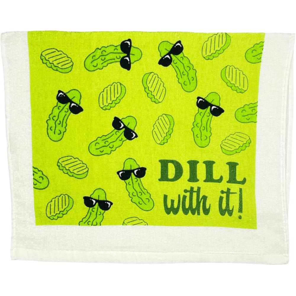 imageCrazy Dog TShirts If I Have to Stir Its Homemade Funny Kitchen Cooking Tea TowelDill With It