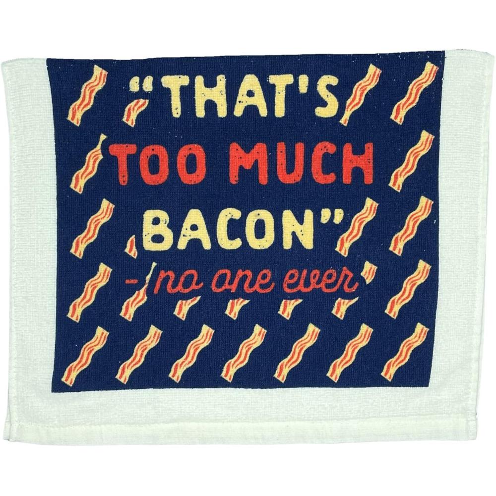 imageCrazy Dog TShirts If I Have to Stir Its Homemade Funny Kitchen Cooking Tea TowelToo Much Bacon